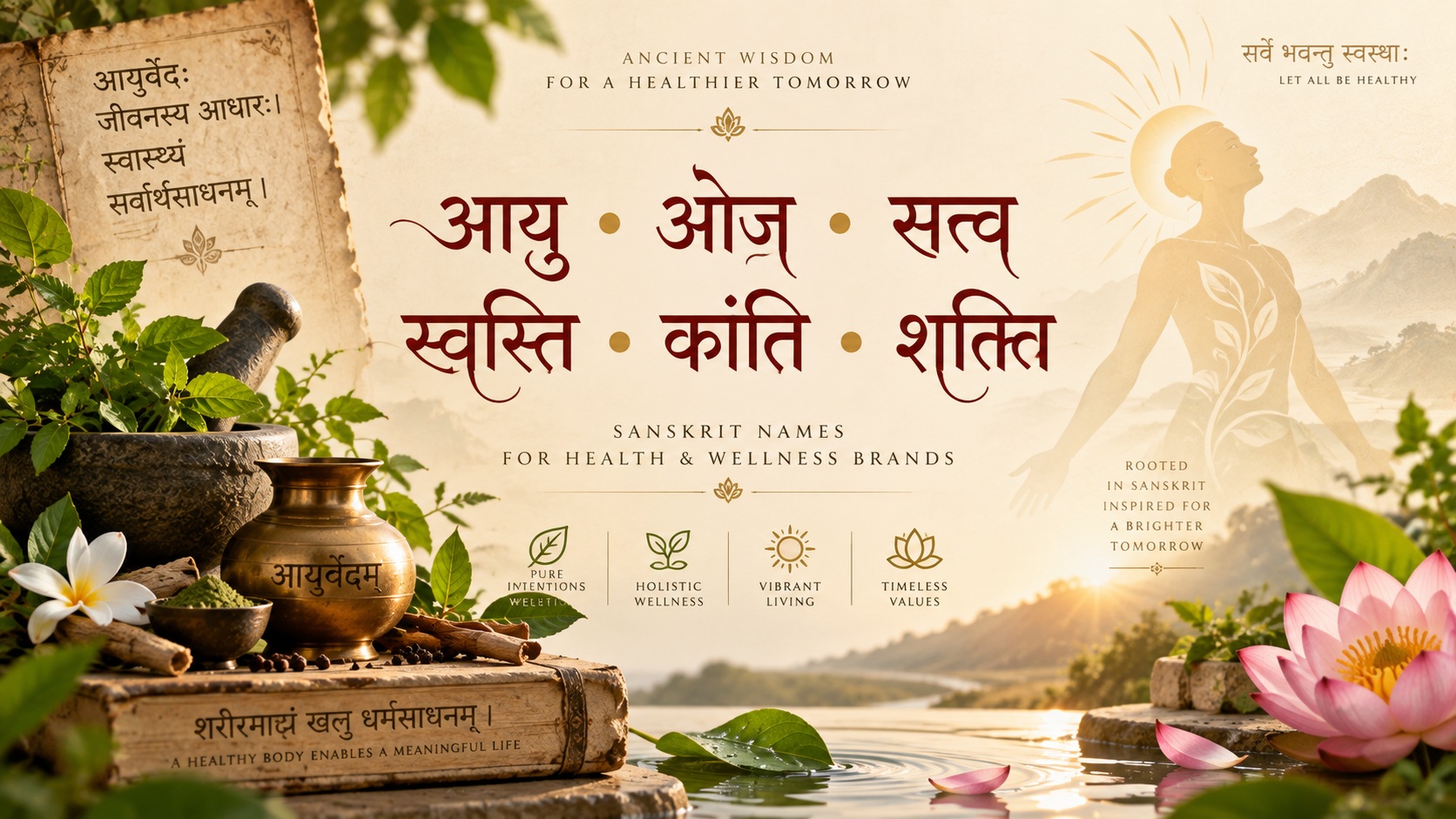 Sanskrit Names for Health & Wellness Brands